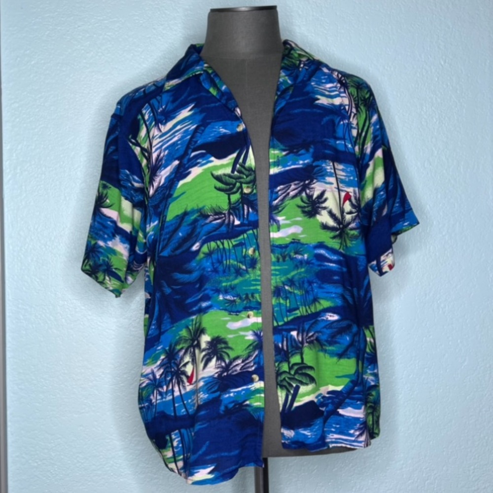 Thumbs Up Hawaiian button down